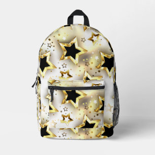 Sac À Dos Imprimé Lumière transparente avec étoiles or