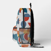 Sac À Dos Imprimé Lumineuse géométrique rétro Abstrait Moyen-siècle  (Droite)