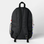 Sac À Dos Imprimé Lumineux (Verso)