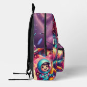 Sac À Dos Imprimé Luna's Galactic Adventure Backpack - Explore Space (Gauche)
