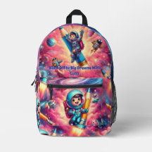 Luna's Galactic Adventure Backpack - Explore Space