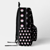 Sac À Dos Imprimé LUNE NOIR&blanc (Gauche)