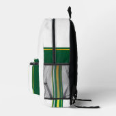 Sac À Dos Imprimé Luxe Linge tendance Green Texture Collection (Droite)
