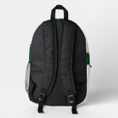 Sac À Dos Imprimé Luxe Linge tendance Green Texture Collection (Verso)