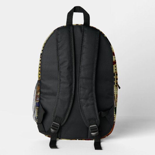 Sac À Dos Imprimé M. Fix It Handyman Tools (Verso)