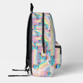 Sac À Dos Imprimé Magical Rainbow Unicorn Backpack – Cute Pastel Fan (Gauche)