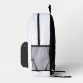 Sac À Dos Imprimé Maison Hantée Fantôme d'Halloween Arrive (Droite)