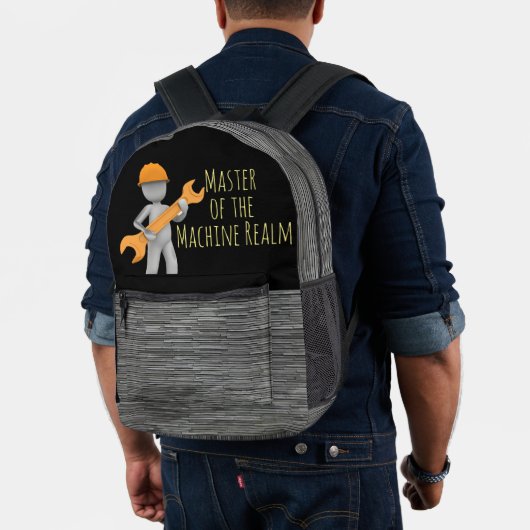 Sac À Dos Imprimé Maître du royaume machine (Insitu (Modèle))