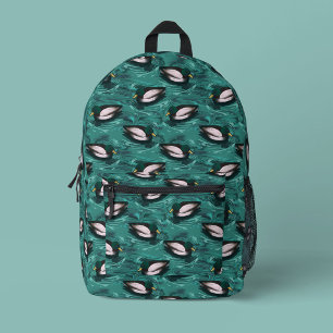 Sac À Dos Imprimé Mallards La baignade dans le Motif aquatique