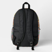 Sac À Dos Imprimé Mandala arc-en-ciel Hex (Verso)