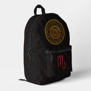 Sac À Dos Imprimé Mandala du Scorpion