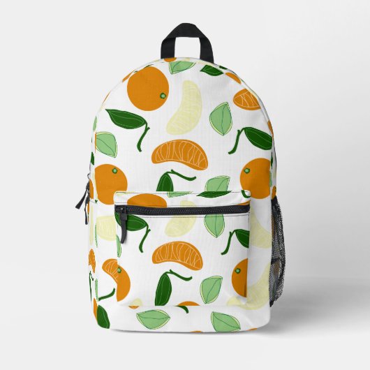 Sac À Dos Imprimé Mandarin Citrus (Recto)