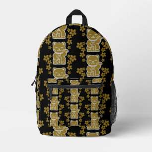Sac À Dos Imprimé Maneki-neko