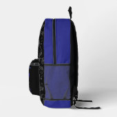 Sac À Dos Imprimé Manette de jeu vidéo moderne Monogramme Nom de jou (Droite)
