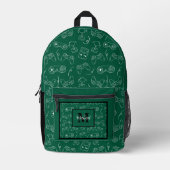 Sac À Dos Imprimé Manette de jeu vidéo moderne Monogramme Vert pour (Recto)