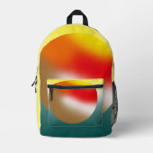 Sac À Dos Imprimé manganèse (Recto)