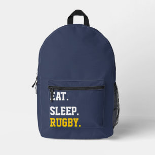Sac À Dos Imprimé Mangez du rugby