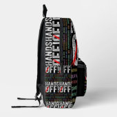 Sac À Dos Imprimé Manifestation (Gauche)