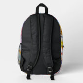 Sac À Dos Imprimé marbre écume de mer (Verso)