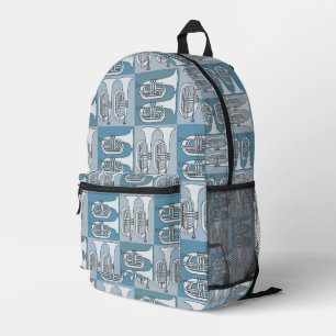 Sac À Dos Imprimé Marching Baritone Crosshatch