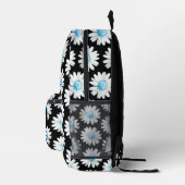 Sac À Dos Imprimé Marguerites à points bleus (Droite)