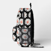 Sac À Dos Imprimé Marguerites à points rouges (Droite)