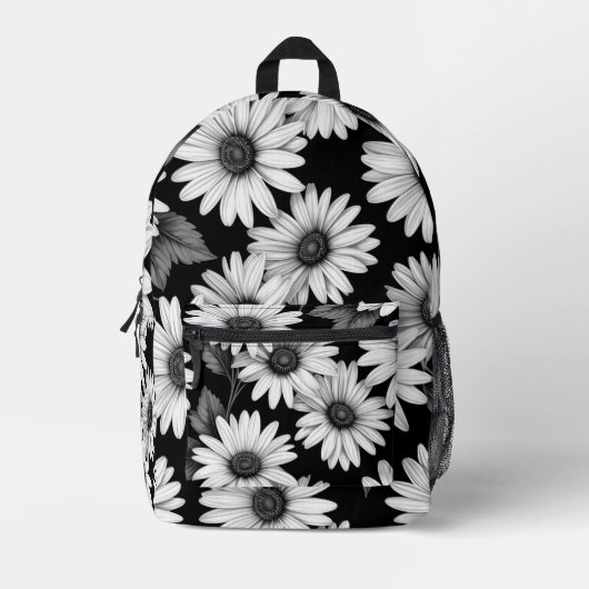 Sac À Dos Imprimé Marguerites de rêve (Recto)