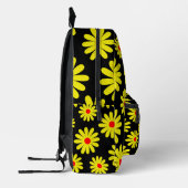 Sac À Dos Imprimé marguerites modernes rétro orange (Gauche)