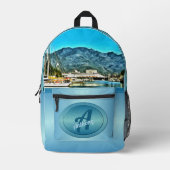 Sac À Dos Imprimé Marina Vallarta 0946 (Recto)