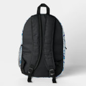 Sac À Dos Imprimé Marlin Bleu Jaillissant de l'Océan (Verso)