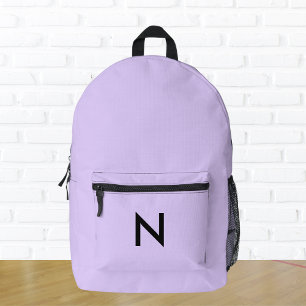 Sac À Dos Imprimé Marque élégante moderne chic tendance Monogramme L