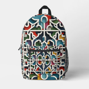 Sac À Dos Imprimé Maze chromatique