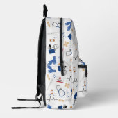 Sac À Dos Imprimé Médecin Médicale moderne Motif infirmière (Gauche)
