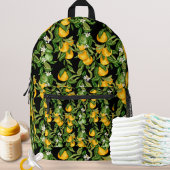 Sac À Dos Imprimé Mediterranean Lemon Baby Essentials
