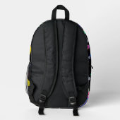 Sac À Dos Imprimé Méduses de Lumières (Verso)