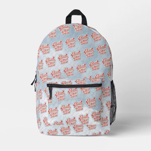 Sac À Dos Imprimé Meilleurs Jours (Recto)