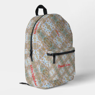Sac À Dos Imprimé Merci