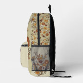 Sac À Dos Imprimé Mignonne fille Fleur sauvage simple (Droite)