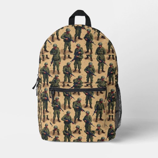 Sac À Dos Imprimé Militaire 1 (Recto)