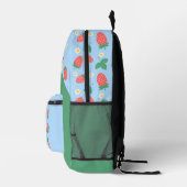 Sac À Dos Imprimé Mini Strawberry Blossom personnalisable (Droite)