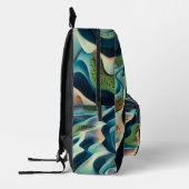 Sac À Dos Imprimé Mirage currents (Gauche)