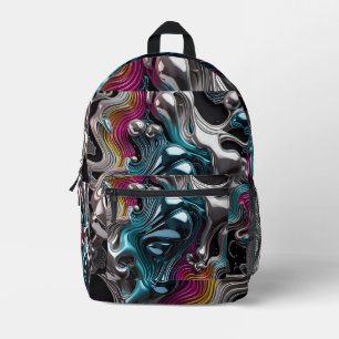 Sac À Dos Imprimé Mirage électrique