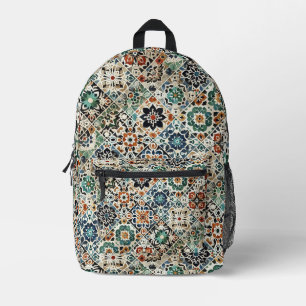 Sac À Dos Imprimé Mixologie marocaine