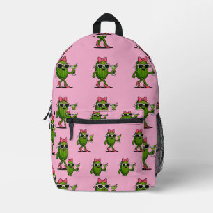 Sac À Dos Imprimé Mlle Chic Cornichon