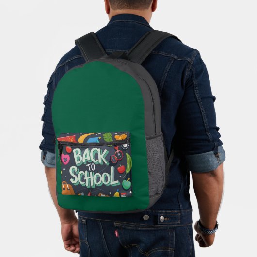 Sac À Dos Imprimé Mochila Back to School (Insitu (Modèle))