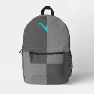 Sac À Dos Imprimé Mochila bicolor gris de diferentes tonalidades 