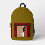 Sac À Dos Imprimé Mochila Dos Gatos Asomados (Recto)