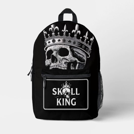 Sac À Dos Imprimé Mochila, negra, sencilla (Recto)