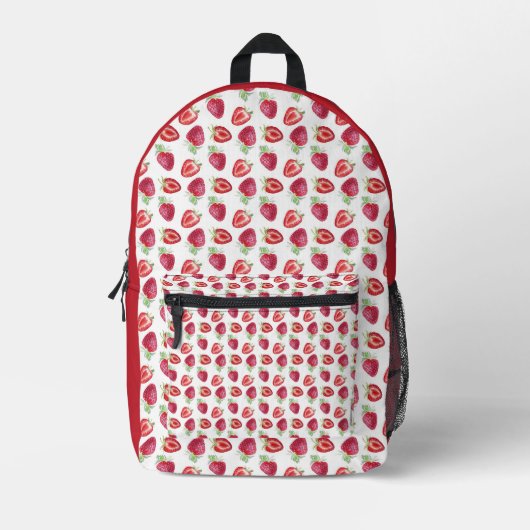 Sac À Dos Imprimé Mochila strawberries (Recto)