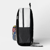 Sac À Dos Imprimé MODE & BEAUTÉ top blanc (Droite)